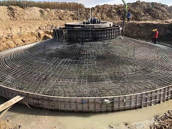 嶺縣龍鳳湖200MW風(fēng)電制氫示范項目二期道路、風(fēng)機基礎(chǔ)、箱變基礎(chǔ)及風(fēng)機平臺施工